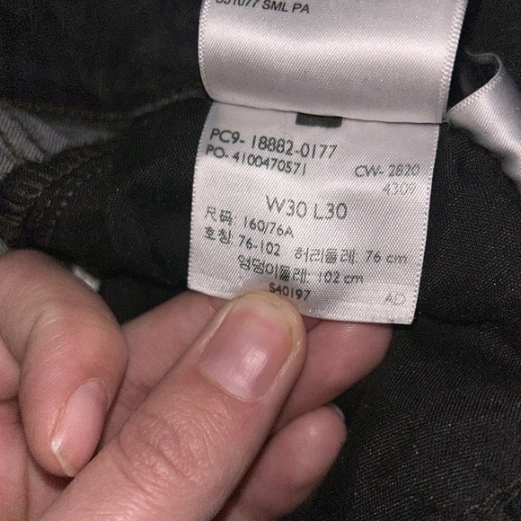 Levi’s 721 High Rise Skinny Jeans Black Denim Casual 30 - Picture 8 of 11